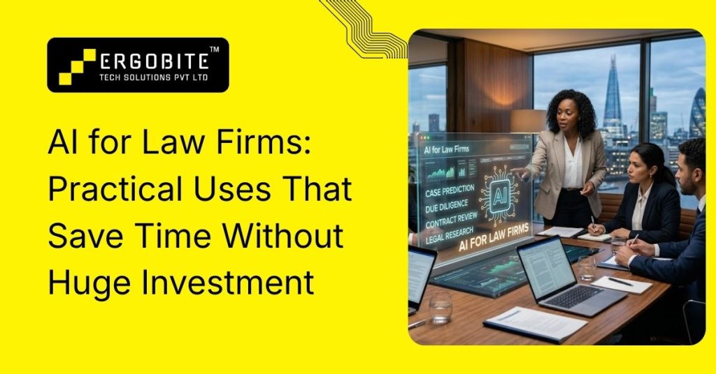 Ai for law firms: practical uses that save time without huge investment